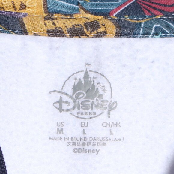Disney World Hoodie Medium Blue Full Zip Mickey Mouse (Youth) - Picture 3 of 7
